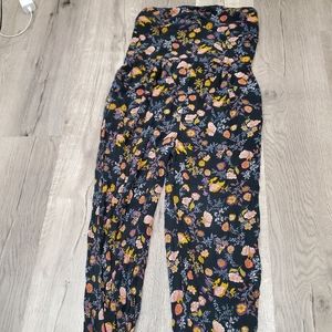 Strapless Floral Jumpsuit ♡